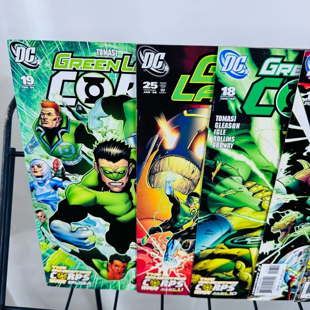 Green Lantern 21-22 26-27 29-37 41-43 47 Lot Geoff Johns Secret‎ Origin